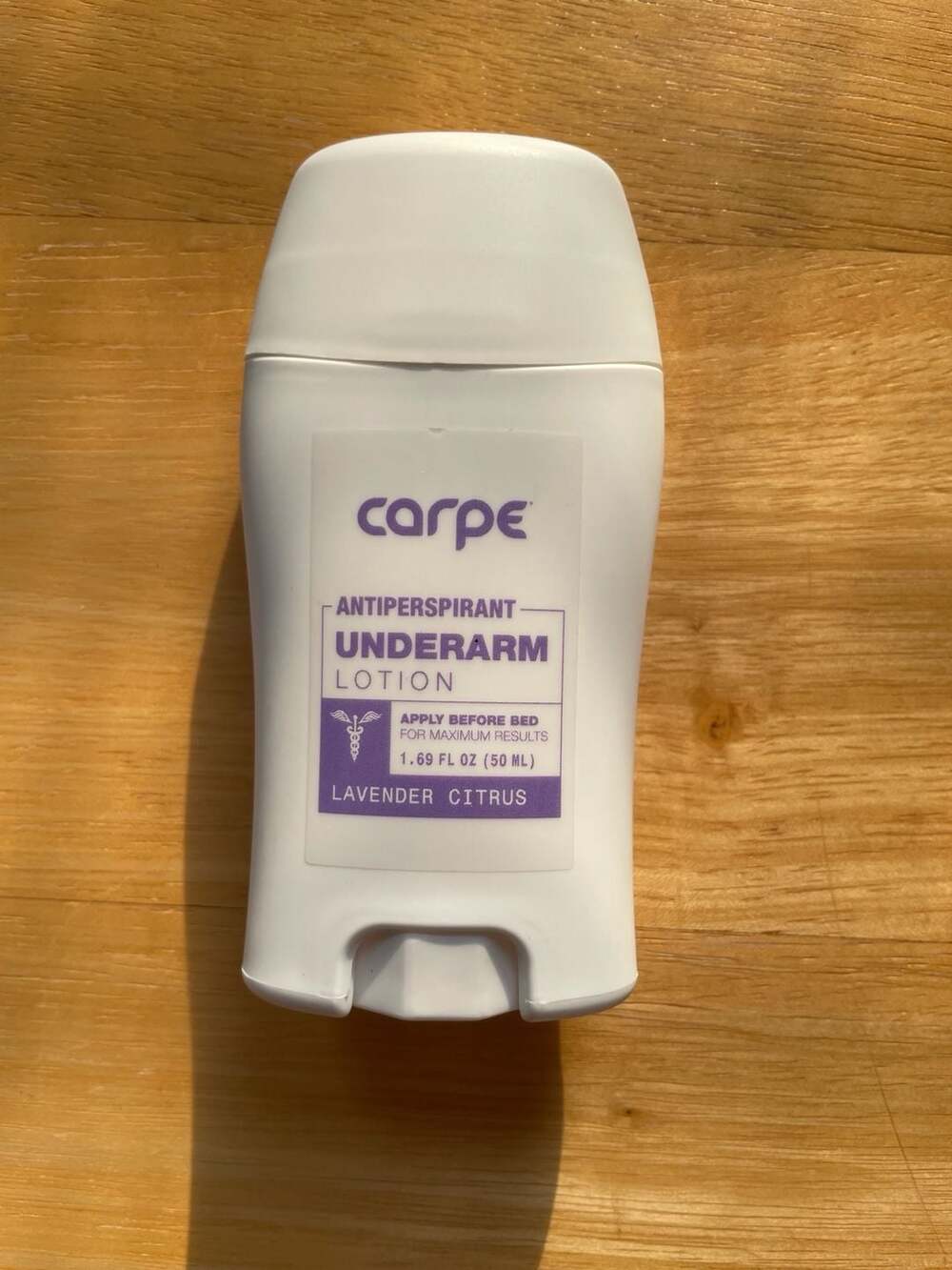 Carpe Antiperspirant Underarm Lotion - Lavender Citrus - 1.69 fl oz